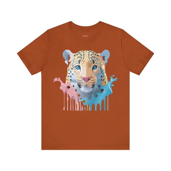 Cheetah Graphic Unisex 100 Cotton Artwork Tee 9