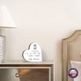 thumbnail image 7 of LifeSong Milestones Wood Heart Block 8th Anniversary Sign Gifts for Couples, 7 of 7