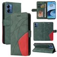thumbnail image 1 of GANGXUN Flip Case for Motorola G14 4G – Leather Wallet Cover with Card Slots, Kickstand & Color Stitching Protective Folio, 1 of 6