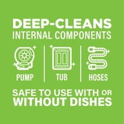 Affresh Dishwasher Cleaner, Helps Power Away Odor Causing Residues & Grime Inside Pump, Tub & Hoses, 6 Tablets, 6 Month Supply