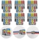 thumbnail image 1 of Terminales de conexión, 6 piezas Conector eléctrico con palanca de operación, Terminal de conexión eléctrica automática compacta, 3 entradas 6 salidas, con tornillo de montaje Xemadio YQ-2621, 1 of 4