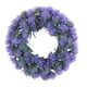 thumbnail image 3 of Corona de lavanda para puerta delantera Guirnalda de 38cm Corona floral decorativa Colgante de pared para decoración del hogar, 3 of 7