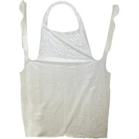 

32 x 50 in. 1 mil Disposable Poly Apron
