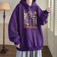 thumbnail image 5 of Nuevas sudaderas con capucha con estampado de dibujos animados de gato y planeta para hombre y mujer, sudaderas con capucha moradas vintage Y2K, ropa de moda de hip hop con capucha de polar, 5 of 5