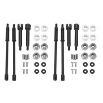2pcs 4mm Widen Steel Drive Stub Axles CVD Joint Drive Shaft Upgrade Parts for 1/24 RC Crawler Axial SCX24 90081