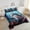 Blue Red, variant on YST Girls Dragon Bedding Set King Size, Mysterious Galaxy Comforter Set Loong Wild Animal Quilt Starry Sky Outer Space Bedding Comforter Sets For Kids Boys Teens Adult Women, Purple