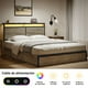 thumbnail image 2 of Cama Queen FABATO con cajones y Luces LED, 2 of 5