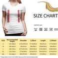thumbnail image 4 of Knocked Music Loose Shirt Women's Crew Neck Short Sleeve Tops Fashion Versatile Breathable T-Shirt White, 4 of 4