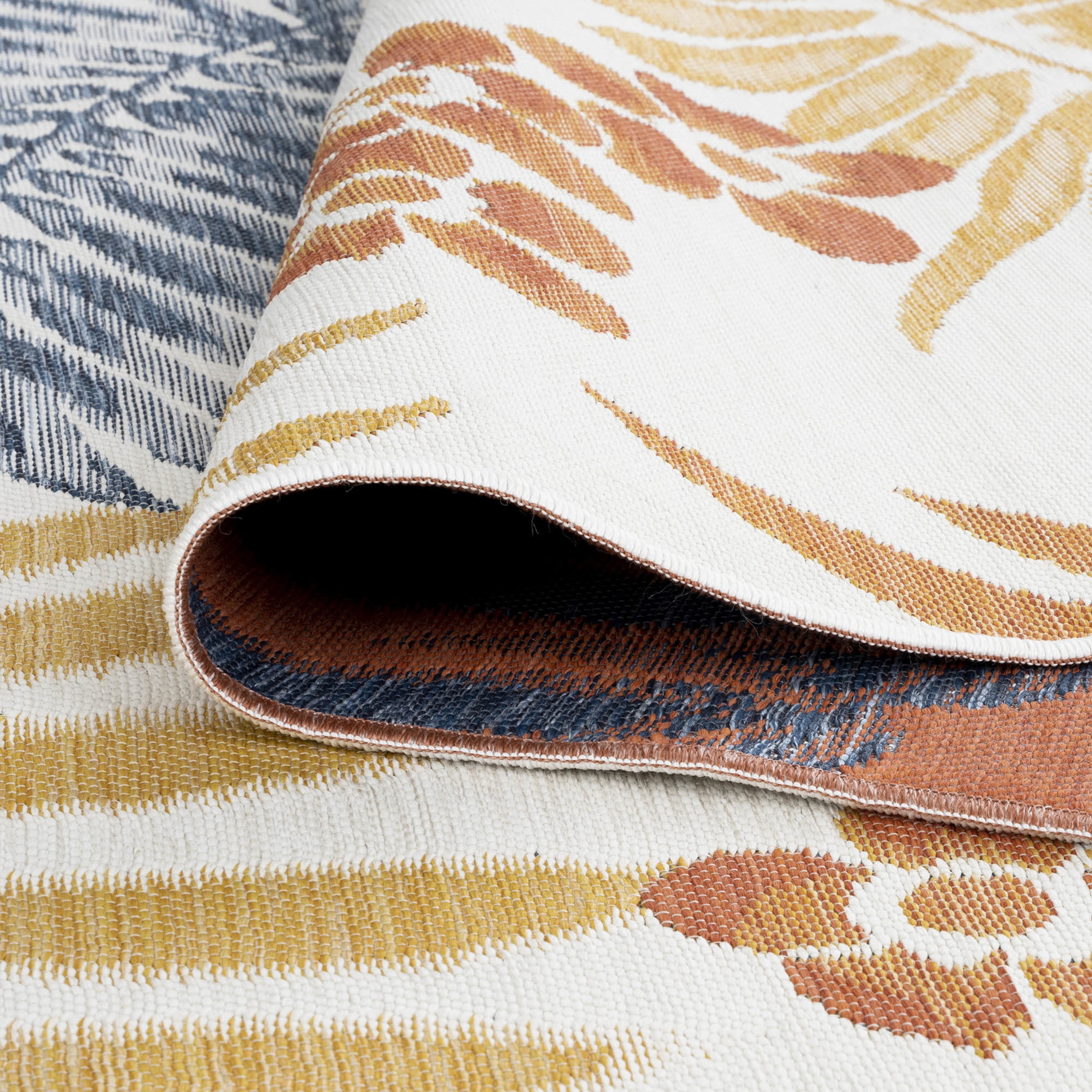 2x3 Water Resistant, Small Indoor Outdoor Rugs for Patios, Front Door Entry, Entryway, Deck, Porch, Balcony | Outside Area Rug for Patio | Multi-Color, Floral | Size: 2' x 3'