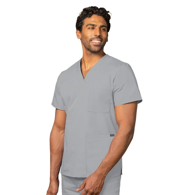 Adar Universal Unisex Scrubs - V-Neck Tunic Scrub Top