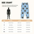 thumbnail image 4 of Lsque french Bulldog Face Print Women's Pajama Pants, Lounge Pant - Comfortable Home Wear,Elastic Waistband, Stylish Design-Small, 4 of 9