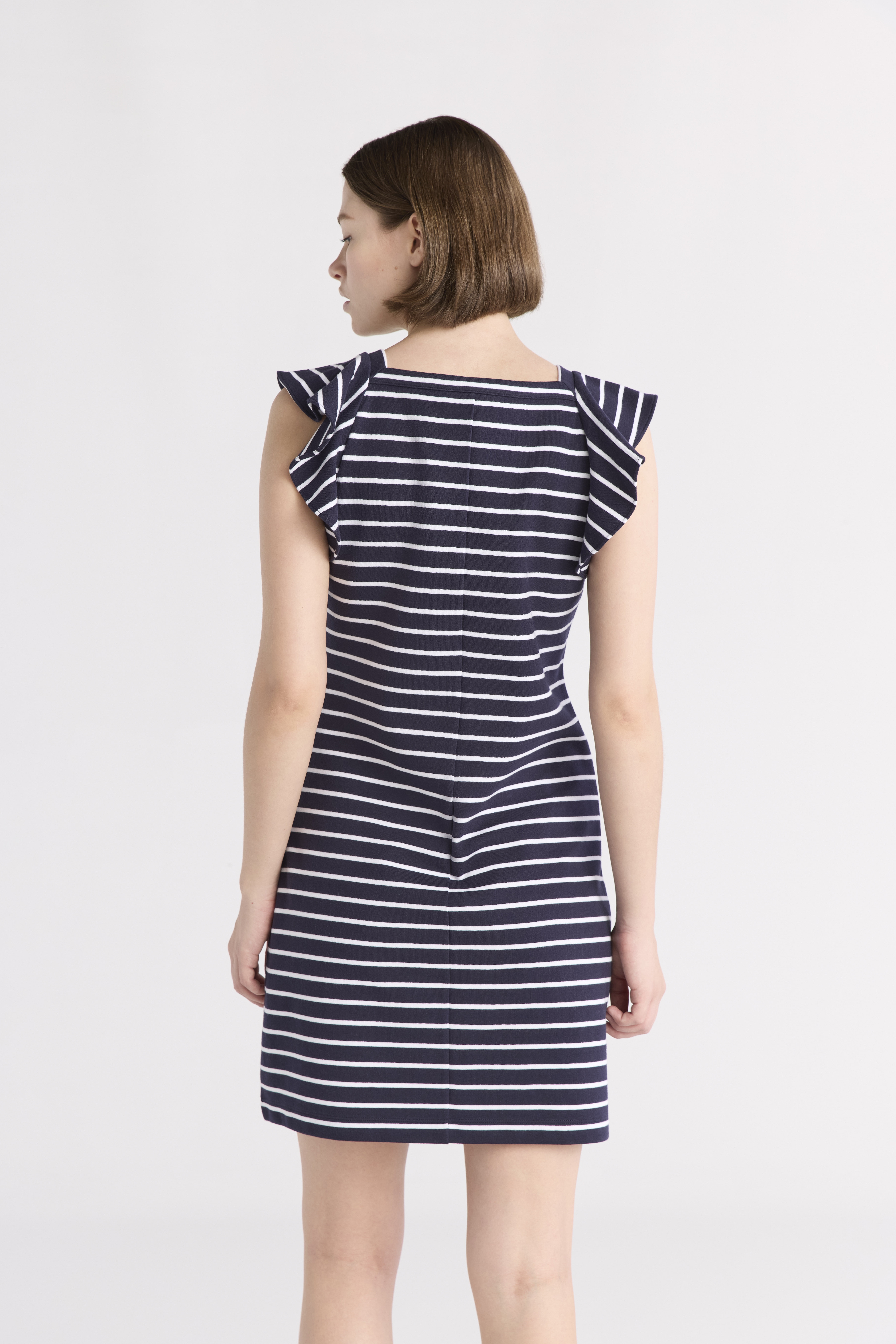 Free Assembly Women's Ruffle Sleeve Tank Dress, Sizes XS-4X