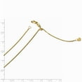 thumbnail image 2 of 14K Yellow Gold chain Spiga (Wheat) Diamond-cut 22 in 1 mm, 2 of 2