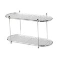 thumbnail image 3 of Tallado de agua Casa de almacenamiento Soporte de taza de té Portable Vigera versátil Rack de almacenamiento de maquillaje de tazas para de Capas dobles, 3 of 9