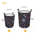 thumbnail image 5 of ZNDUO Round Laundry Basket, Waterproof Collapsible Laundry Baskets with Handles, Medium Size - Zodiac Symbols Pattern, 5 of 8