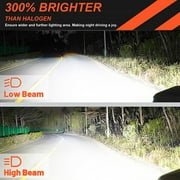 For Hyundai Elantra 2011-2015 2016 2017 Headlights,H7 High Beam+H11 Low Beam Bulbs 4pc
