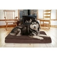 thumbnail image 2 of Furhaven 32608012 Snuggle Terry & Suede Deluxe Ortho Mat - Espresso Large Pet Bed, 2 of 5