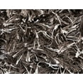 thumbnail image 4 of Chesapeake Microfiber Polyester Lurex Shag Brushed Grey Elstra Area Rug (5'x7'), 4 of 6