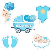 IT’S A Boy Yard Signs with Plastic Stakes Gender Set of 5