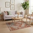 thumbnail image 3 of ODIKA Aztec Boho Vintage Distressed Border Tapetes Para Cocina Bohemian Pet Friendly & Kids Safe Play for Playroom, Bedroom, Reading Nook, 3 of 7