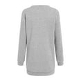 thumbnail image 7 of TTUHYWXI Womens Ugly Christmas Sweatshirt Xmas Oversize Crewneck Pullover Marry Christmas Sweater Dress (Grey, S), 7 of 7