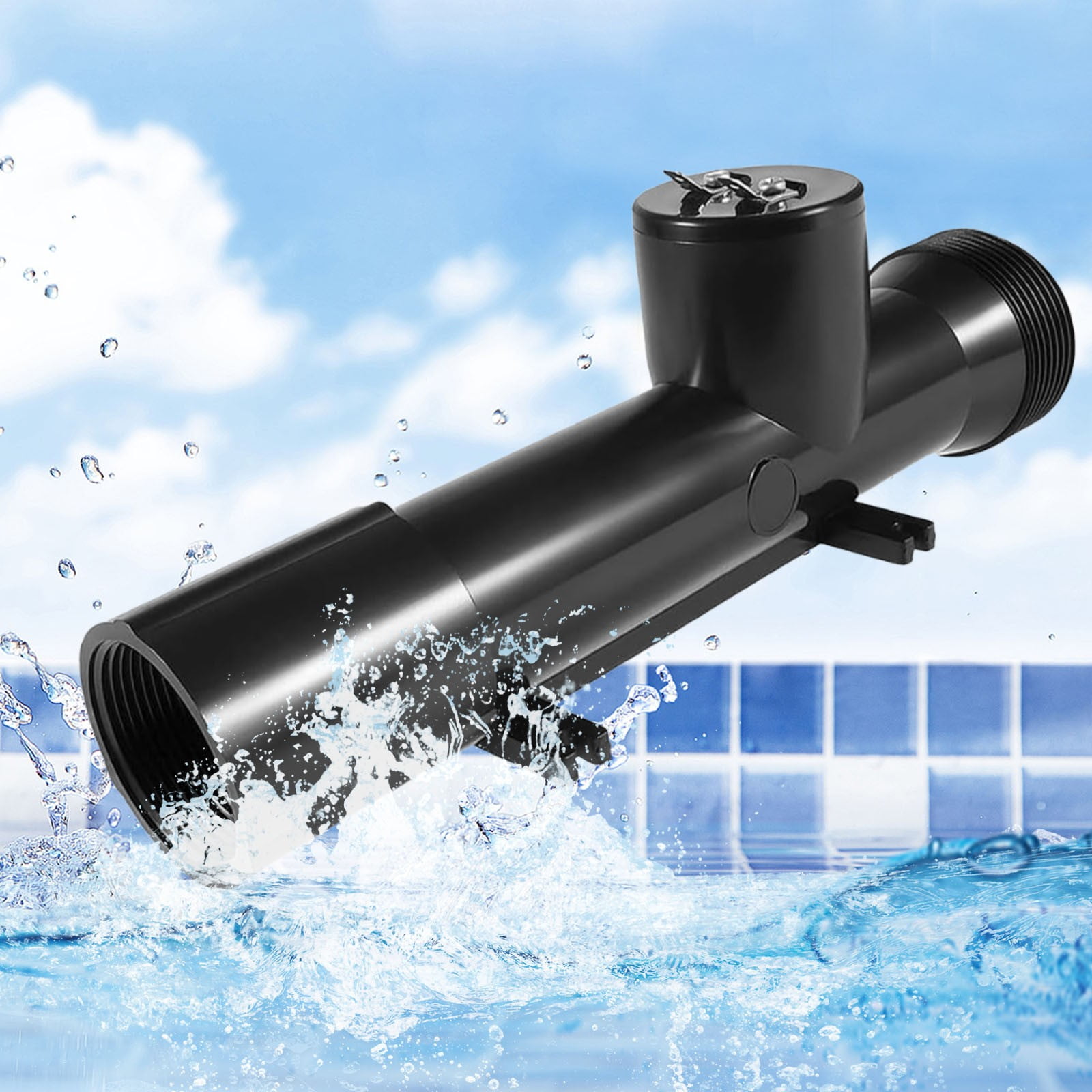 Pool Ionizer,4CH4002-R Power Ionizer Replacement Chamber for Pool Treatment System,Fit for Above-Ground Pool, Hot Tub/Spa,In-Ground Pool (4CH4002-R)