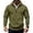 AY25-Army Green, variant on Mens Tactical Hoodie Lightweight Fleece Quarter Zip Pullover Warm Sweatshirts 1/4 Zip Casual Fall Winter Daily Wear Army Green M