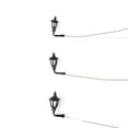 thumbnail image 4 of Toystoory Luces de jardín para exteriores, farola de Metal LED para exteriores, accesorios para paisaje ferroviario, lámparas colgantes para niños para Artesanía 1:87 luz blanca Toystoory HA063668-01, 4 of 6