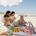 thumbnail image 4 of Thermal Lunchbox Leakproof Cooler Bag, Dual Compartment Lunch tote for Work Camping Trave, 4 of 5