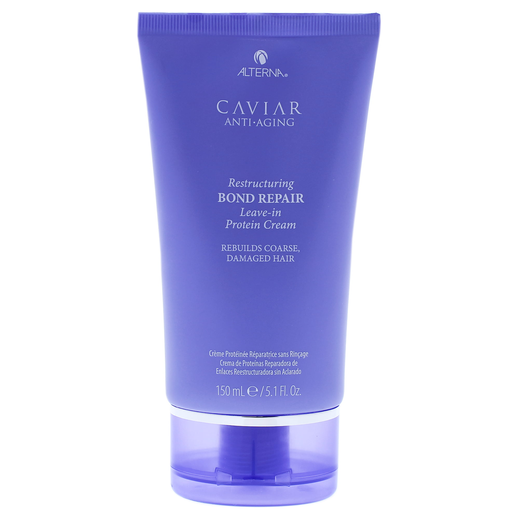 Caviar Anti-Aging Restructuring Bond Repair Leave-In Protein Cream by Alterna for Unisex - 5.1 oz Cream