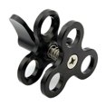 thumbnail image 3 of Seitruly Mariposa Buceando Abrazadera Triple Junta de Rótula Brazo Soporte Adaptador para Accesorios de cámara y óptica Negro, 3 of 8