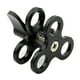 thumbnail image 3 of Seitruly Mariposa Buceando Abrazadera Triple Junta de Rótula Brazo Soporte Adaptador para Accesorios de cámara y óptica Negro, 3 of 8