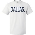 thumbnail image 3 of Inktastic Dallas in Blue Text T-Shirt, 3 of 5