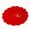 A, variant on Yhmxh Christmas Embroidered Round Placemats, 11.81 Inch Scalloped Edge Red Holiday Table Mats, Washable Xmas Poinsettia Embroidery Decorative Table Placemat for Christmas Dinner Table Decoration