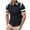 Black, variant on Men's Polo Shirts Solid Color Casual Short Sleeve Breathable Button Slim Fit Sports Top with Collar Golf Mens Dress Shirts Black L