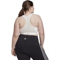 thumbnail image 2 of adidas Women's Don't Rest Alphaskin Padded Sports Bra White Size 1X, 2 of 4