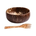 thumbnail image 1 of Coconut Bowl Set Creative Handmade Coconut Shell Bowl for Hotel Party Indoor B, 1 of 8