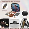 thumbnail image 6 of Kuiaobaty Owl Cherry Blossom Print Crossbody Bag for Women, Rommy Multi Pockets Vegan Leather Shoulder Handbag, Lightweight Waterproof Hobo Purse Cossbody for Travel & Dating, 6 of 7