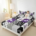 thumbnail image 4 of Manfei Tractor Machinery Truck Twin Sheet Sets, Construction Vehicle Twin Fitted Sheet, Teens Boys Girls Kids Flat Sheet, Luxury Bedroom Decor, 3 Pieces, 4 of 7