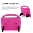 thumbnail image 6 of Jiahe Cover Case for iPad 9th/8th/7th Generation iPad 10.2 inch,Kickstand Design for Kids Light Weight EVA Handle Stand Shockproof Protective Tablet Case for iPad 10.2" 2021/2020/2019,Pink, 6 of 7