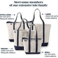 thumbnail image 5 of Lohol Open Top Canvas Tote Bag, 5 of 5