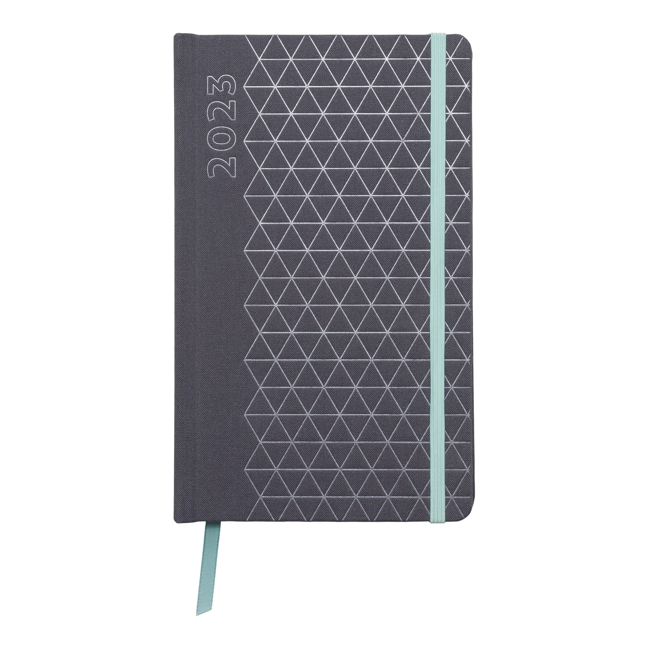 Pen+Gear Gray Hardcover Monthly/Weekly Academic Year Planner, 5.125 x 8.25, June 2022 - June 2023