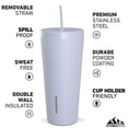thumbnail image 7 of Hydrapeak Traveler 25oz Insulated Tumbler, Stainless Steel Travel Coffee Mug, Double Wall Vacuum Insulation, Tumbler with Lid & Straw, Water Bottle with Straw, Insulated Tumblers, Water Cup, Iceberg, 7 of 7