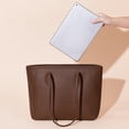 thumbnail image 5 of SENDEFN Purses and Handbags Women Fashion Tote Bag Shoulder Bags Top Handle Satchel Purses Leather Handbag, 5 of 6