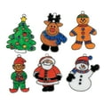 thumbnail image 2 of Happy Holiday Suncatchers 24Pcs - Craft Supplies - 24 Pieces, 2 of 2