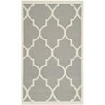 thumbnail image 3 of Safavieh Dhurries Handwoven Flatweave Wool Gray/Ivory Area Rug, 3 of 7