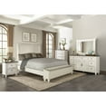 thumbnail image 3 of Sunny Designs Carriage House Storage Footboard Eastern King Bed in Off White, 3 of 3