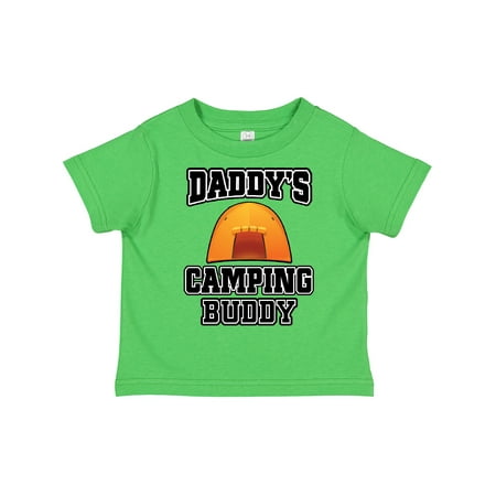 

Inktastic Daddys Camping Buddy Gift Toddler Boy or Toddler Girl T-Shirt