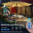 thumbnail image 1 of Solar Umbrella Lights with Remote Control, Solar Powered Patio LED Umbrella Lamp with Clip for Garde, 1 of 5