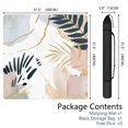 thumbnail image 2 of 31.5 Inch Square Boho Mahjong Mat, Anti-Slip Rubber Table Pad with Noise Dampening for Quiet Tile Play, Multi-Functional Mat for Cards Board Games and Game Room, 2 of 6